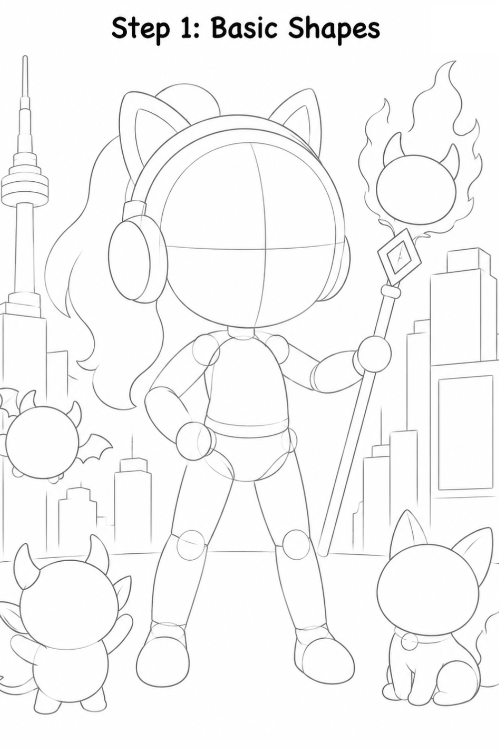 Draw the Basic Shapes illustration